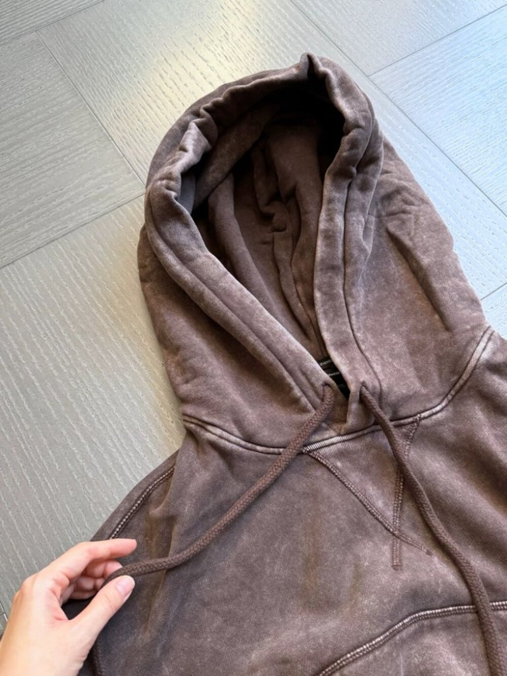 R13 NWOT Balloon Popover Hoodie S - Picture 5 of 8